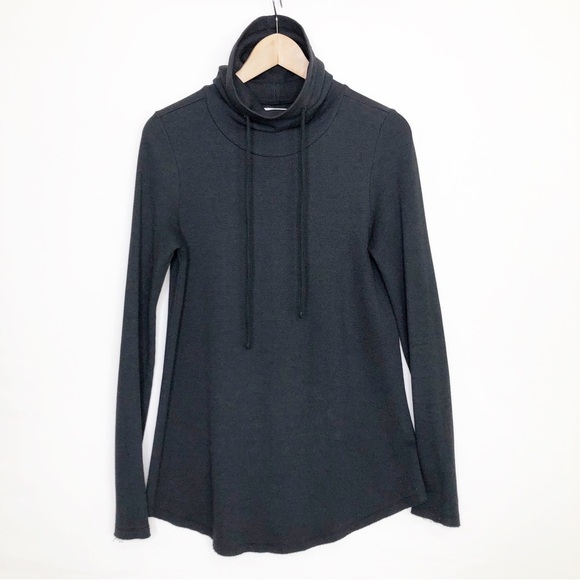 Southcott dark grey Waffle knit, call Nick drawstring pull over - Picture 7 of 9